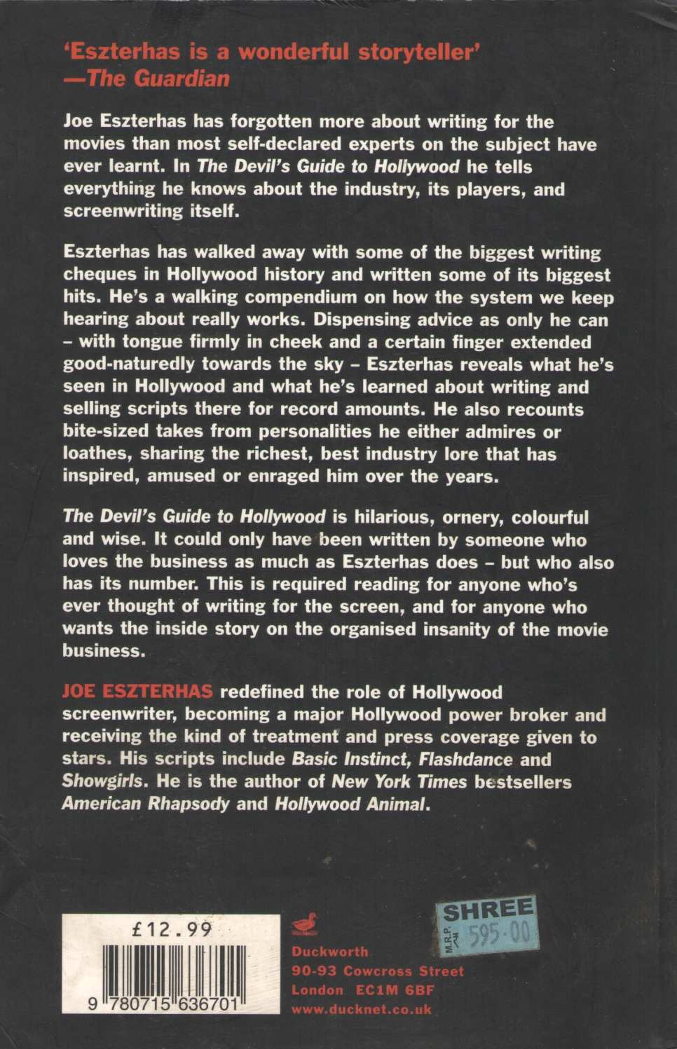 The Devil's Guide To Hollywood ( The Devil's Guide To Hollywood by Joe Eszterhas ( Joe Eszterhas )