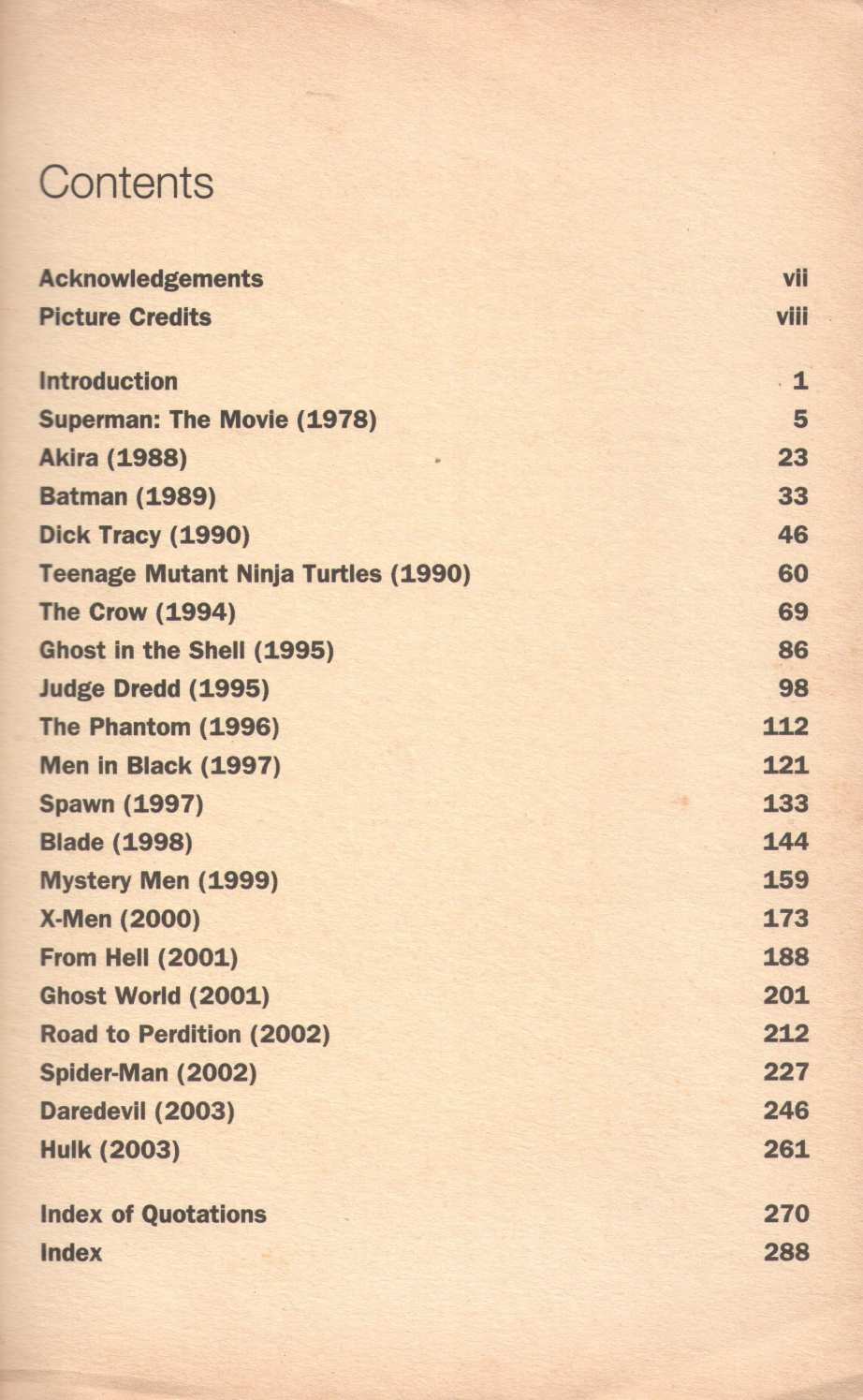 Comic Book Movies ( Comic Book Movies by David Hughes ( David Hughes )