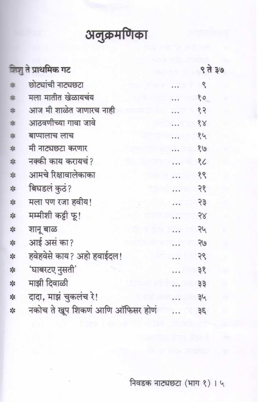 Nivadak Natyachhata Part - 1 ( निवडक नाट्यछटा भाग - १ by Other ( इतर )